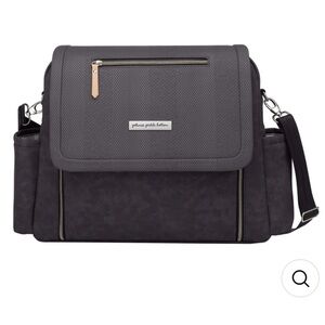 Petunia Pickle Bottom Boxy Backpack Deluxe in Carbon Cable Stitch
